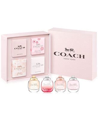 coach perfume set|coach 4 piece mini set.